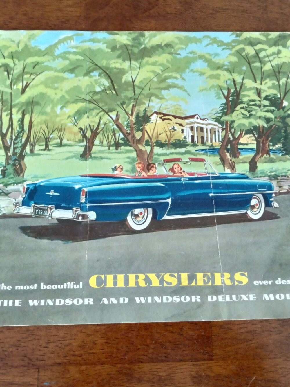 1952's Chrysler Dealers Literature Brochure